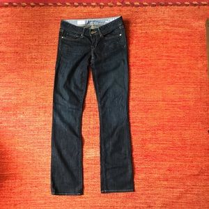GAP 1969 Real Straight 25/0 dark wash new without tags